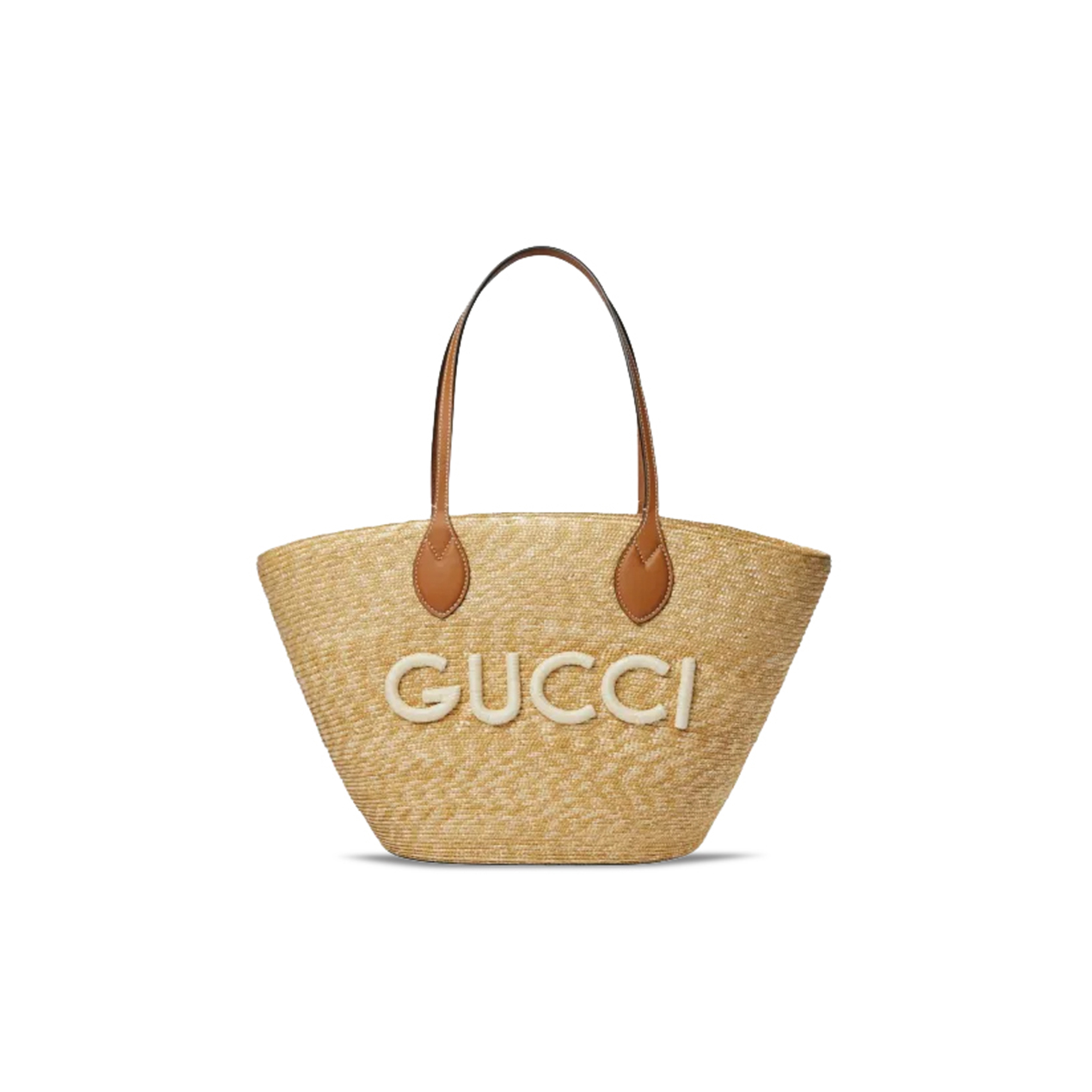 GUCCI MEDIUM LEATHER TRIM TOTE BAG 779530 (29*26*18cm)
